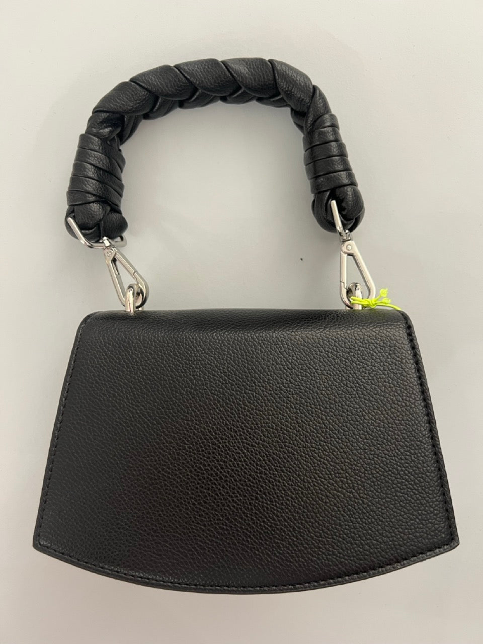 Borsa mini manico a treccia