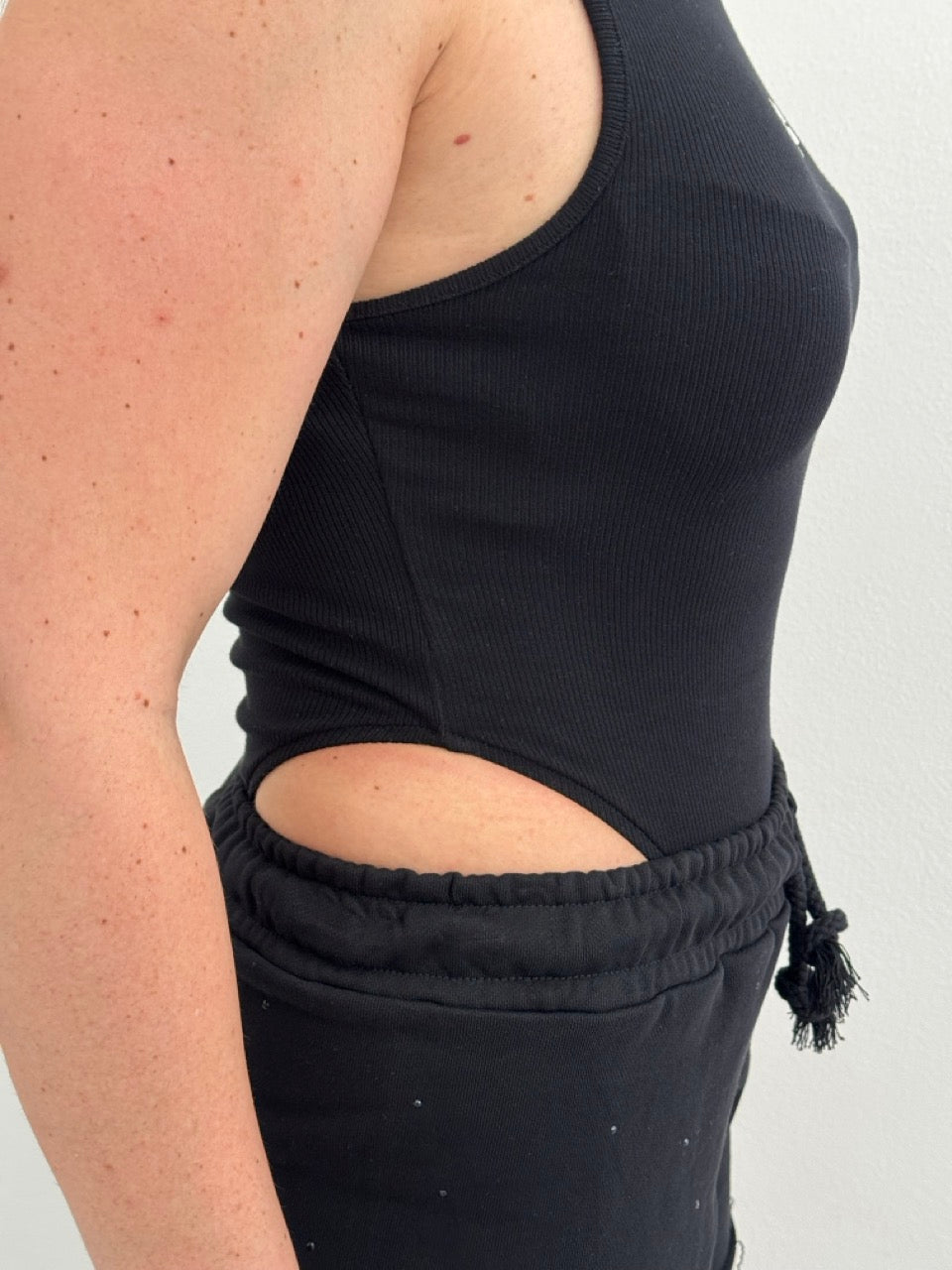 Body a coste con applicazione in silicone