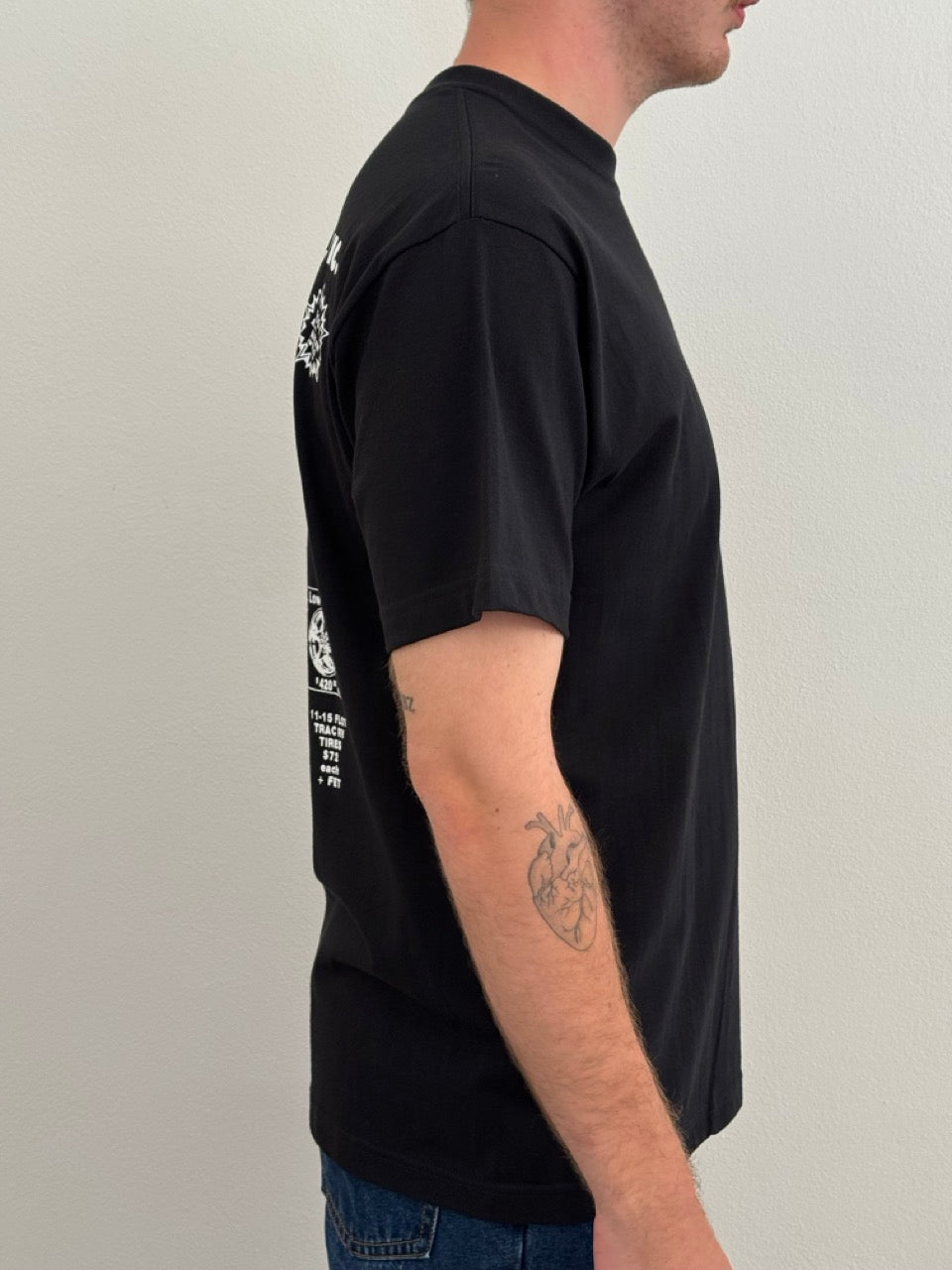 T-shirt rim & wheel