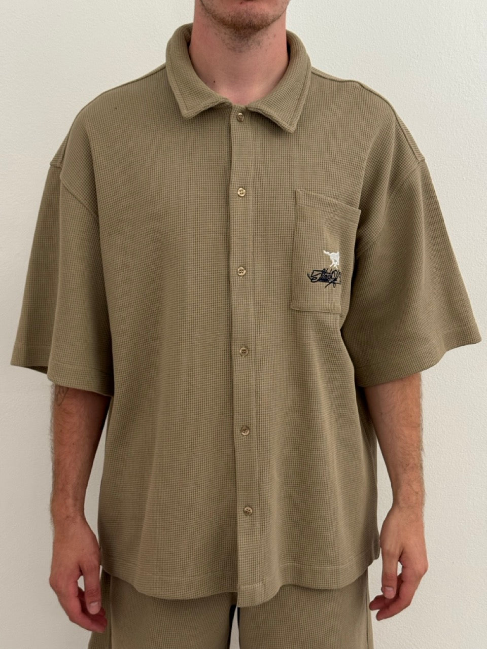 Camicia waffle