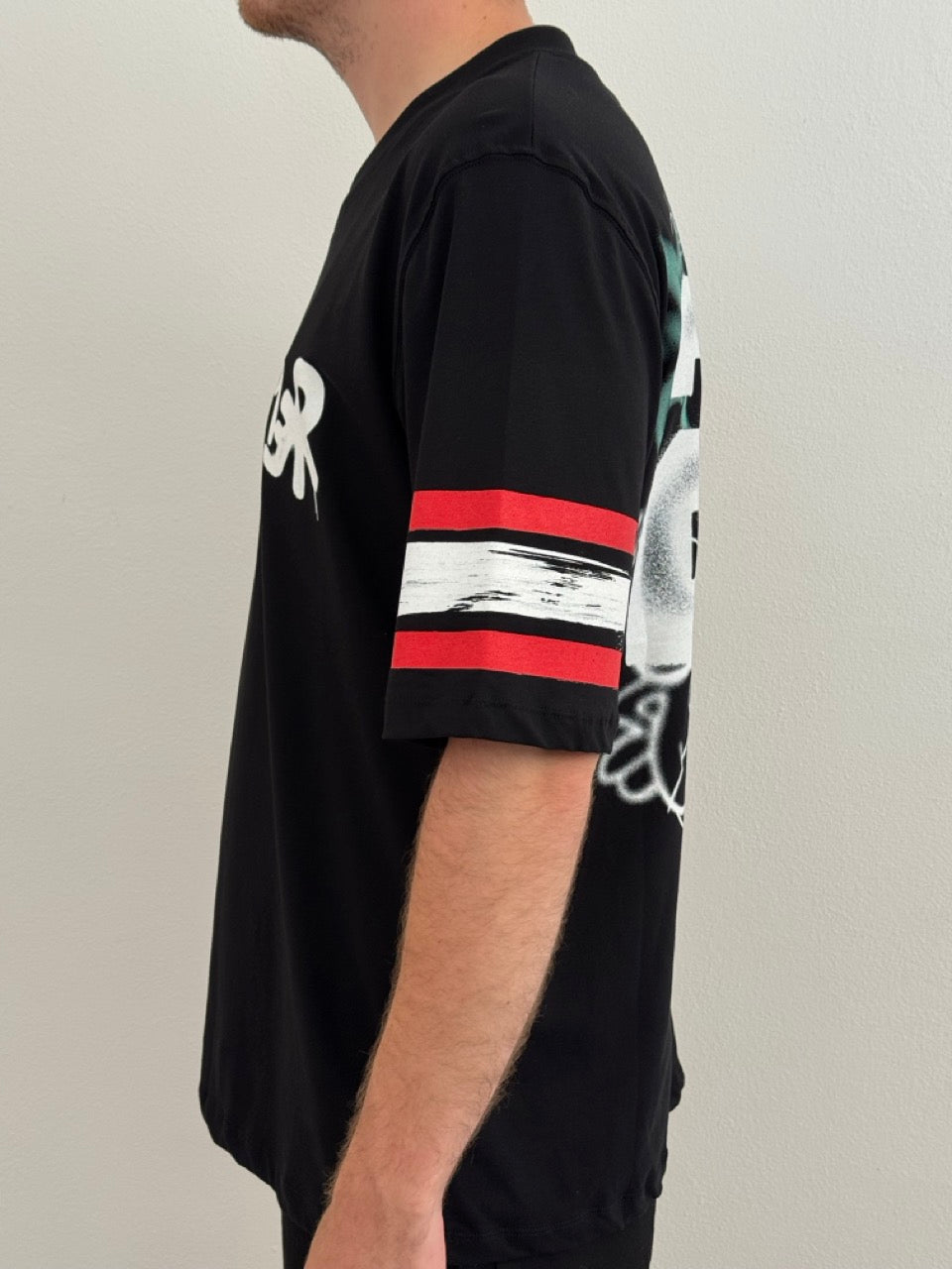 T-shirt collo a V
