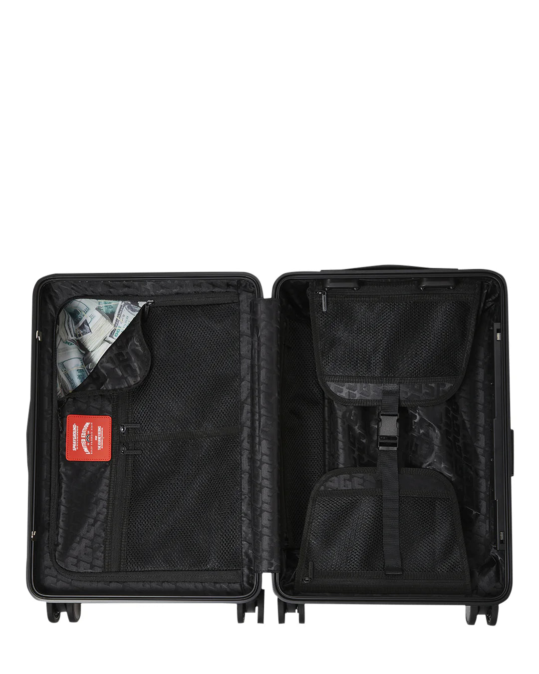 Peeking Character Check Carry On Luggage