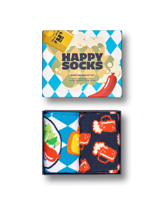 2-Pack Wurst And Beer Socks Gift Set