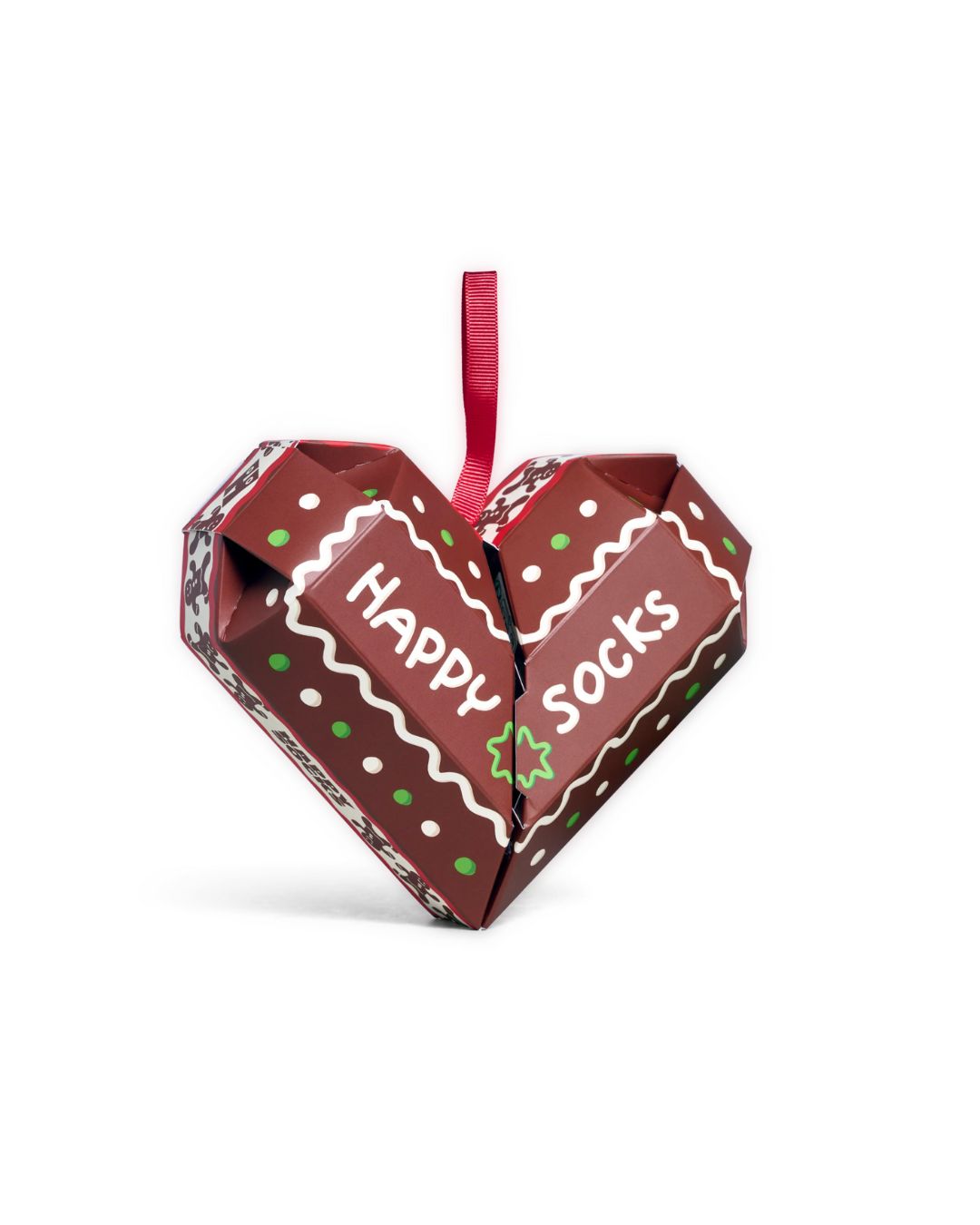 Gingerbread Heart Socks Gift Set