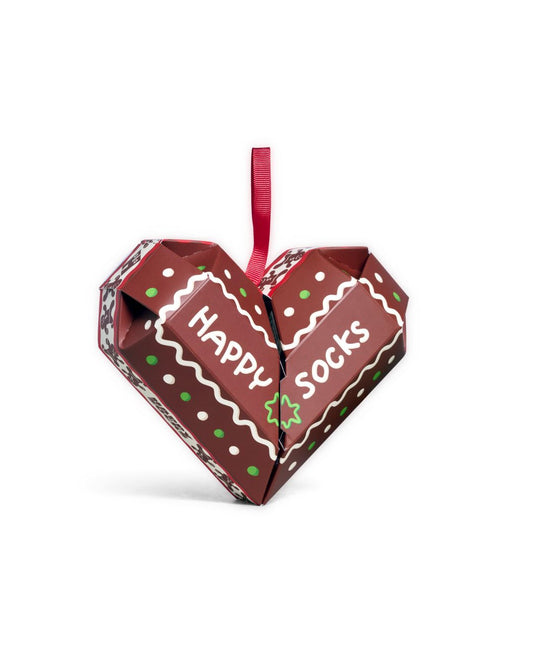 Gingerbread Heart Socks Gift Set