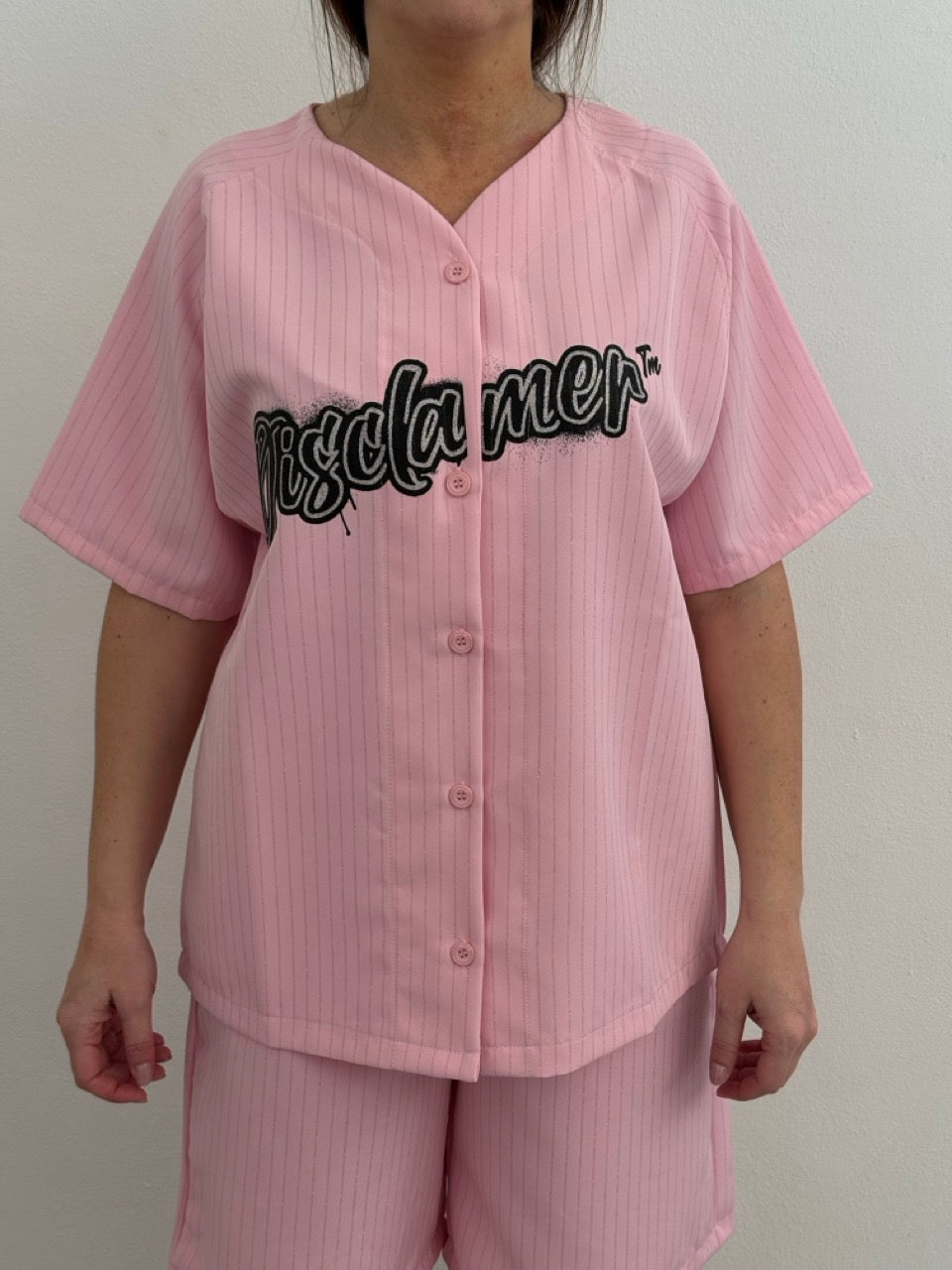 Camicia in gabardine brillantinata
