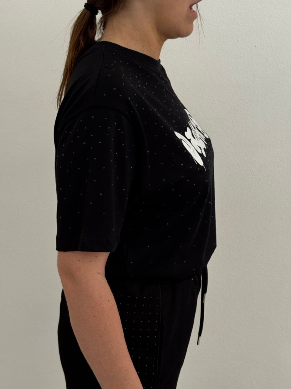 Maglietta con strass