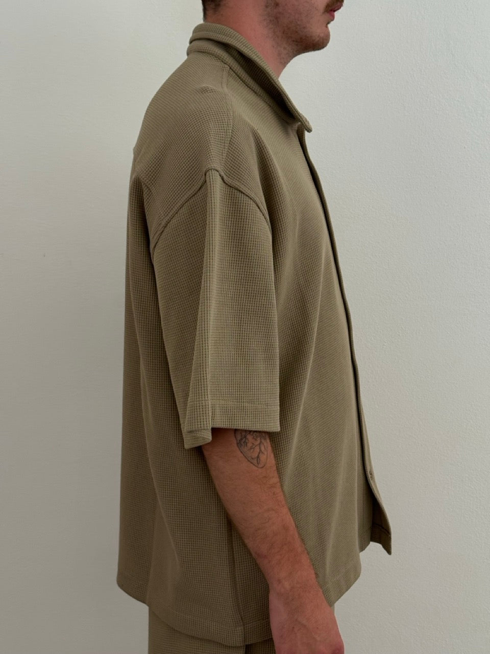 Camicia waffle