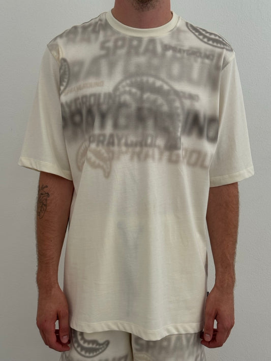 Sprayground smoke over t-shirt