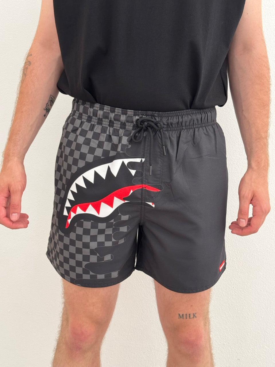 Unfinished shark swim
