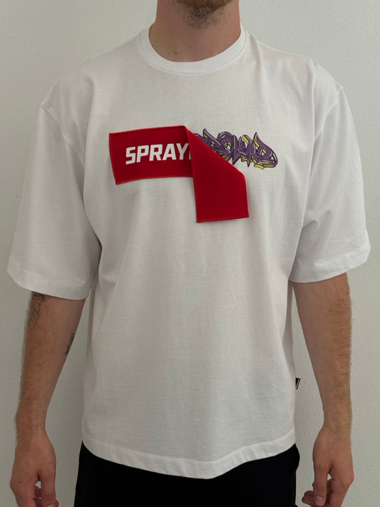 Graffiti Under Cover Boxy T-Shirt