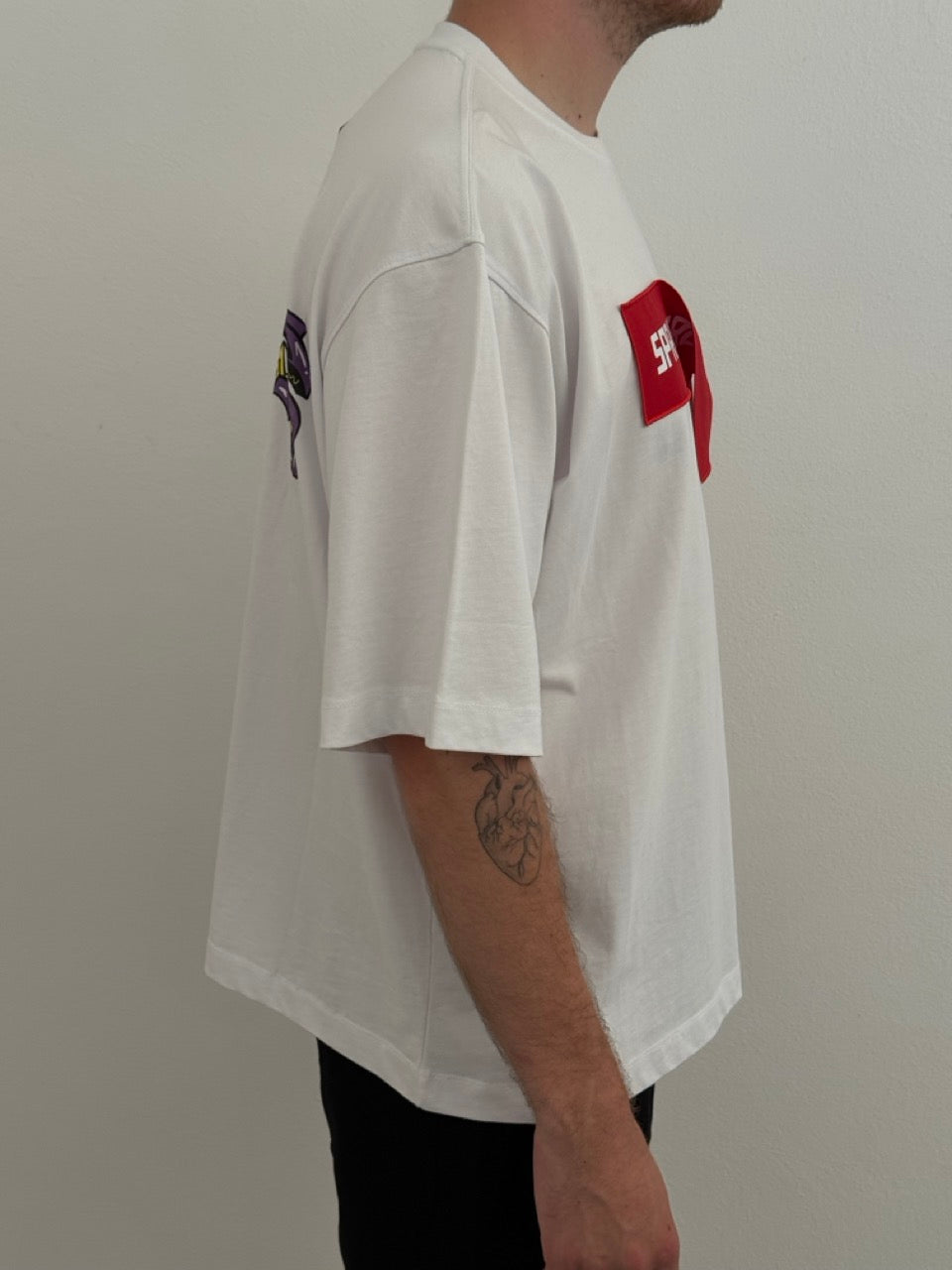 Graffiti Under Cover Boxy T-Shirt