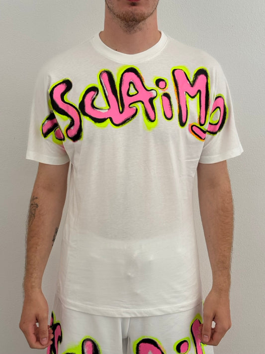 T-shirt logo fluo