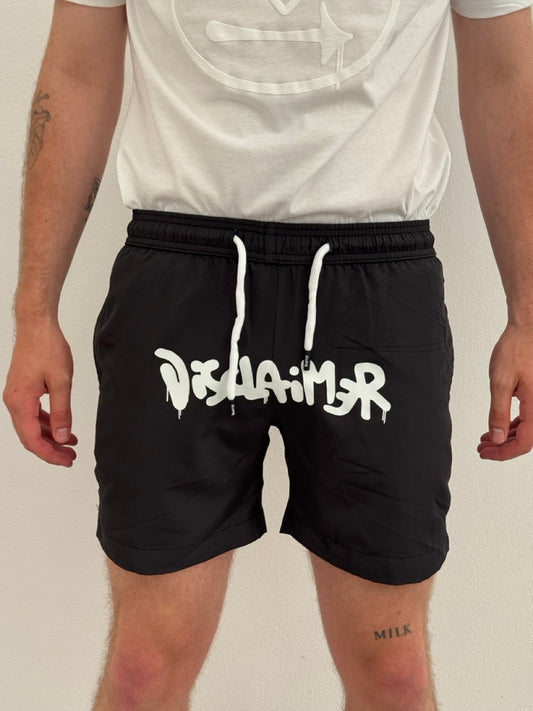 Swimming shorts logo