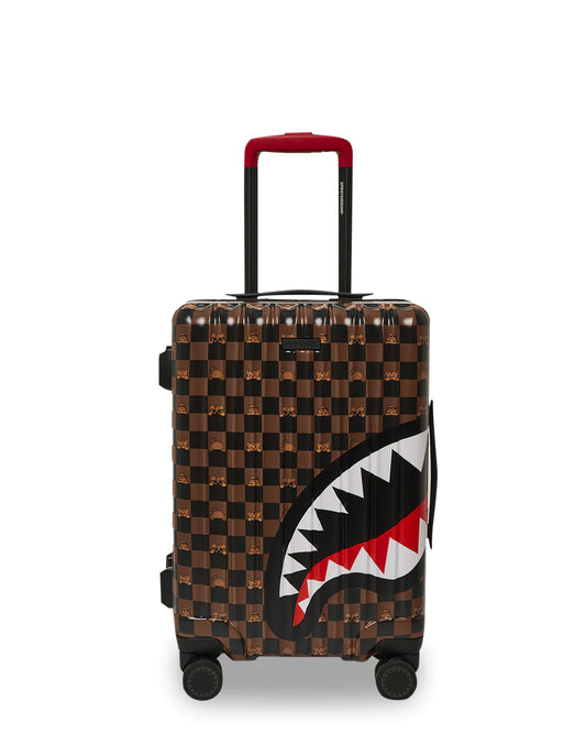 Peeking Character Check Carry On Luggage