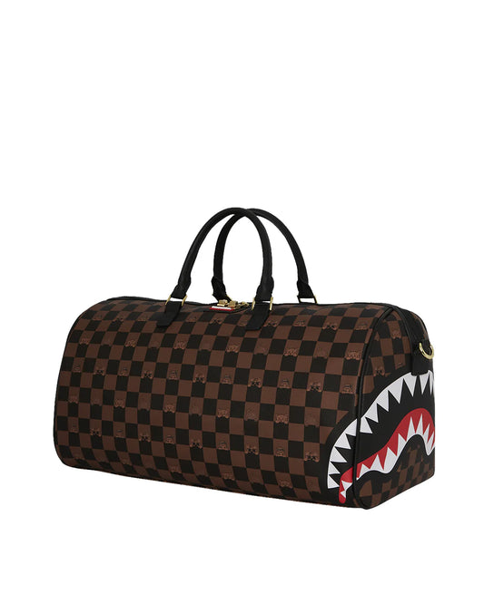 Peeking Character Check Duffle