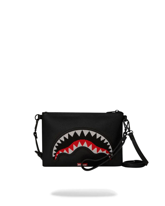 Fly Knit Mouth Crossover Clutch